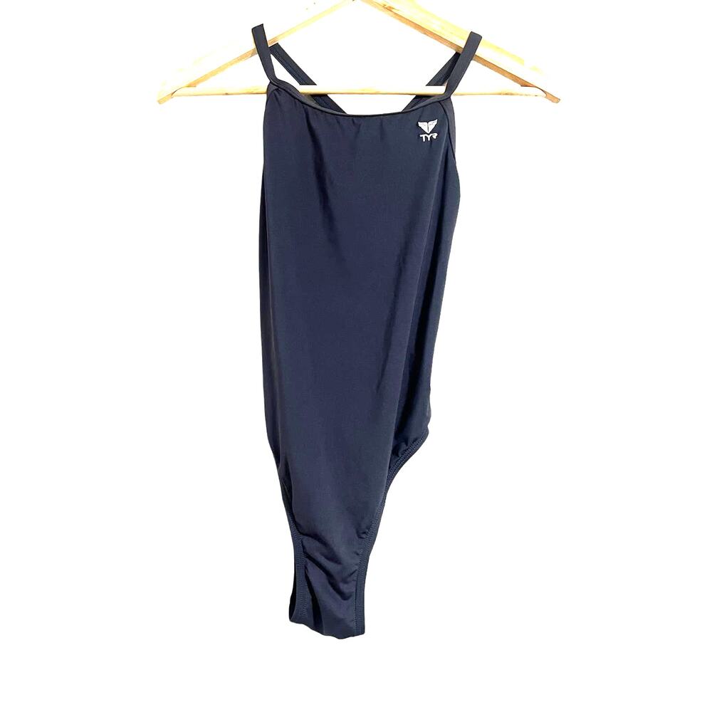 TYR One Piece Open Back Swim Suit Size 34 = Medium Size 8